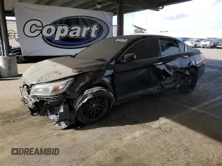 2015 Honda Accord EX-L with VIN 1HGCR2F8XFA240284, listed as a Copart auction lot 63424755 with 151,706 mi miles and Salvage title. Bid and sale history available at DreamBid. Image 1.