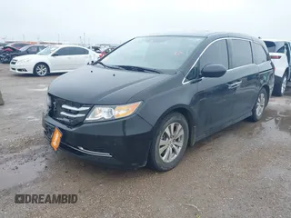 2014 Honda Odyssey EX-L with VIN 5FNRL5H64EB114709, listed as a IAAI auction lot 42131146 with 145,616 mi miles and . Bid and sale history available at DreamBid. Image 17.