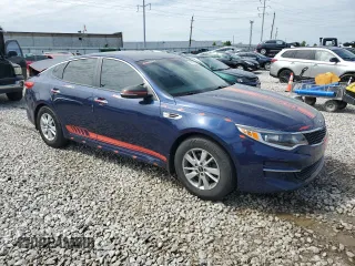2017 Kia Optima LX with VIN 5XXGT4L35HG177799, listed as a Copart auction lot 54935045 with 92,216 mi miles and Salvage Title. Bid and sale history available at DreamBid. Image 4.