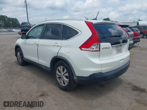 2012 Honda CR-V EX-L with VIN 5J6RM4H7XCL073555, listed as a IAAI auction lot 42750642 with 246,599 mi miles and . Bid and sale history available at DreamBid. Image 3.