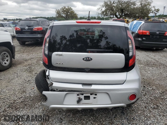 2017 Kia Soul + with VIN KNDJP3A55H7478574, listed as a Copart auction lot 52365155 with 65,745 mi miles and Salvage Title. Bid and sale history available at carsss.com. Image 6.