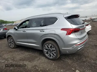 2023 Hyundai Santa Fe Calligraphy z VIN 5NMS5DAL1PH637726, wystawiony jako Copart lot #58415895 z przebiegiem 10 715 mil mil oraz Szkoda całkowita • Salvage title. Historia ofert i sprzedaży dostępna na DreamBid. Obrazek 2.