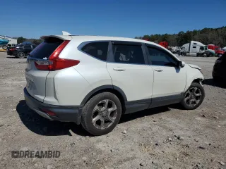 2017 Honda CR-V EX-L with VIN 2HKRW1H89HH517429, listed as a Copart auction lot 48482175 with Not Provided miles and Salvage Title. Bid and sale history available at carsss.com. Image 3.