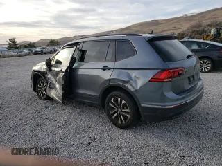2022 Volkswagen Tiguan S с VIN 3VV0B7AX2NM038768, выставлен на аукционе Copart как лот 48081425 с пробегом 77 065 миль миль и Списание • Salvage title. История ставок и продаж доступна на DreamBid. Изображение 2.