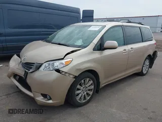 2013 Toyota Sienna XLE with VIN 5TDDK3DC4DS055796, listed as a IAAI auction lot 41993530 with 256,735 mi miles and . Bid and sale history available at DreamBid. Image 17.