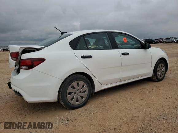 2018 Kia Rio S with VIN 3KPA24AB3JE081333, listed as a Copart auction lot 70249344 with 19,238 mi miles and Salvage Title. Bid and sale history available at carsss.com. Image 3.