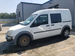 2013 Ford Transit Connect XL with VIN NM0LS6AN4DT129378, listed as a Copart auction lot 68691494 with 153,450 mi miles and Salvage Title. Bid and sale history available at carsss.com. Image 1.