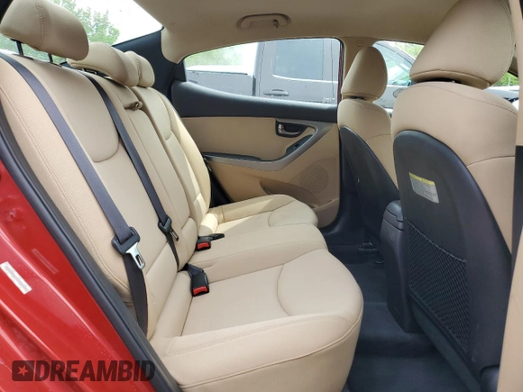 2012 Hyundai Elantra GLS z VIN KMHDH4AE2CU264809, wystawiony jako Copart lot #58392915 z przebiegiem 181 085 mil mil oraz Czysty tytuł • Clean title. Historia ofert i sprzedaży dostępna na DreamBid. Obrazek 10.