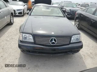 1999 Mercedes-Benz SL-Class with VIN WDBFA68F0XF177818, listed as a Copart auction lot 75025494 with 0 mi miles and Salvage Title. Bid and sale history available at carsss.com. Image 5.