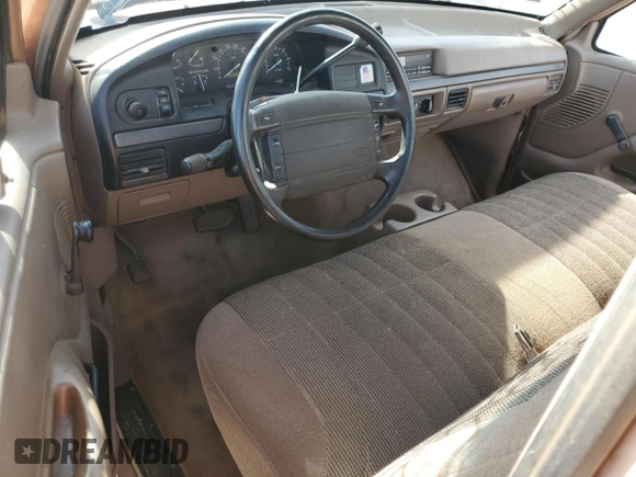 1995 Ford F-150 with VIN 1FTEF15N5SNA89147, listed as a Copart auction lot 41455575 with 101,178 mi miles and Salvage Title. Bid and sale history available at carsss.com. Image 8.