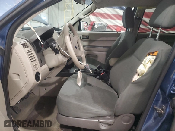 2009 Ford Escape XLS with VIN 1FMCU02769KC80094, listed as a Copart auction lot 50651005 with 205,247 mi miles and Salvage title. Bid and sale history available at DreamBid. Image 7.