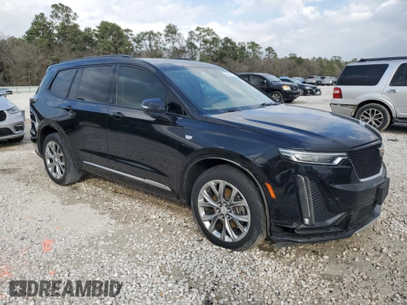 2020 Cadillac XT6 AWD Sport z VIN 1GYKPHRS1LZ209619, wystawiony jako Copart lot #43461425 z przebiegiem 65 321 mil mil oraz Szkody całkowita. Historia ofert i sprzedaży dostępna na DreamBid. Obrazek 4.