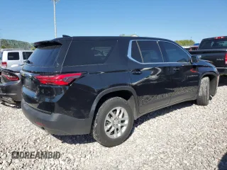 2023 Chevrolet Traverse LS with VIN 1GNEVFKWXPJ150897, listed as a Copart auction lot 73099374 with 38,565 mi miles and Salvage Title. Bid and sale history available at carsss.com. Image 3.
