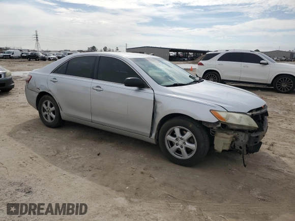 2007 Toyota Camry CE with VIN 4T1BE46K67U710965, listed as a Copart auction lot 47202355 with 213,827 mi miles and Salvage Title. Bid and sale history available at carsss.com. Image 4.