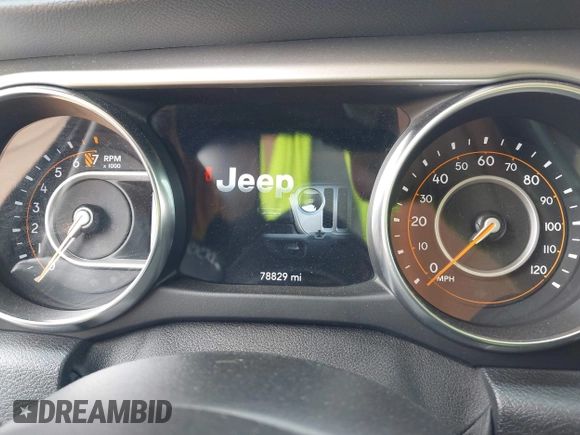2021 Jeep Gladiator Willys with VIN 1C6HJTAG7ML514114, listed as a IAAI auction lot 42399793 with 78,829 mi miles and . Bid and sale history available at DreamBid. Image 7.