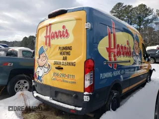 2020 Ford Transit Cargo with VIN 1FTBR1C86LKB53416, listed as a Copart auction lot 81788244 with 106,132 mi miles and Salvage Title. Bid and sale history available at DreamBid. Image 3.