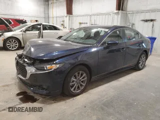 2024 Mazda 3 S with VIN 3MZBPAAM7RM416873, listed as a Copart auction lot 78707464 with 9,443 mi miles and Salvage Title. Bid and sale history available at DreamBid. Image 1.