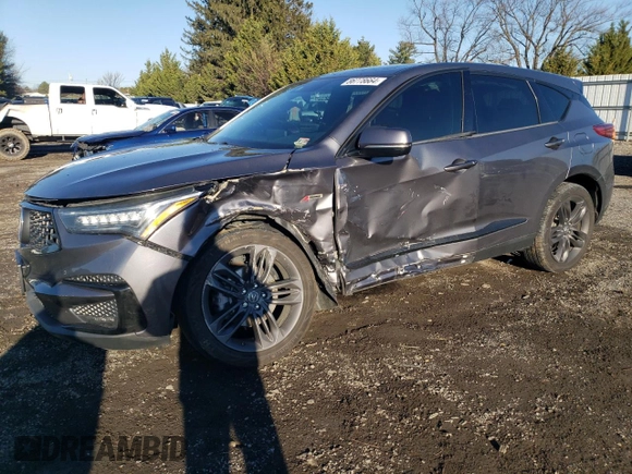 2019 Acura RDX w/A-Spec Pkg with VIN 5J8TC1H67KL006108, listed as a Copart auction lot 86778664 with Not provided miles and Salvage title. Bid and sale history available at DreamBid. Image 1.