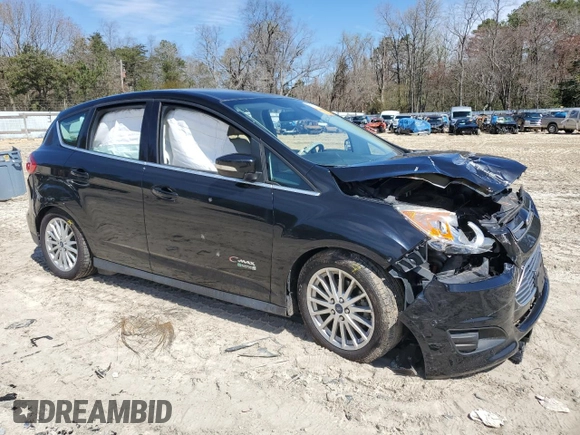2016 Ford C-Max Energi SEL with VIN 1FADP5CU3GL100519, listed as a Copart auction lot 49751984 with 61,778 mi miles and Salvage Title. Bid and sale history available at carsss.com. Image 4.