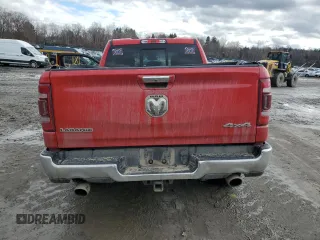 2019 Ram 1500 Laramie with VIN 1C6SRFDT2KN806618, listed as a Copart auction lot 86817314 with 0 mi miles and Salvage Title. Bid and sale history available at carsss.com. Image 6.