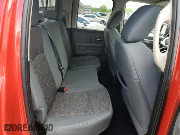 2017 Ram 1500 Big Horn z VIN 1C6RR7GT4HS753897, wystawiony jako Copart lot #54413065 z przebiegiem 100 770 mil mil oraz Szkoda całkowita • Salvage title. Historia ofert i sprzedaży dostępna na DreamBid. Obrazek 10.