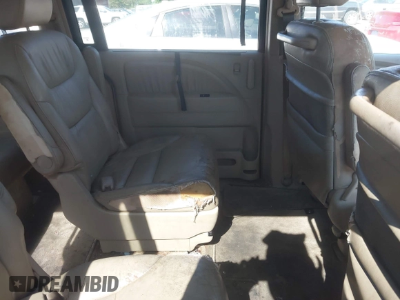 2006 Honda Odyssey EX-L with VIN 5FNRL387X6B080838, listed as a IAAI auction lot 42153641 with 255,438 mi miles and . Bid and sale history available at DreamBid. Image 8.