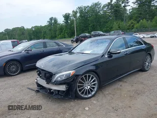 2015 Mercedes-Benz S 550 with VIN WDDUG8FB7FA162558, listed as a IAAI auction lot 42470086 with 104,992 mi miles and . Bid and sale history available at DreamBid. Image 18.