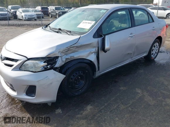 2011 Toyota Corolla L with VIN 2T1BU4EE2BC691856, listed as a IAAI auction lot 41997892 with 68,141 mi miles. Bid and sale history available at carsss.com. Image 6.