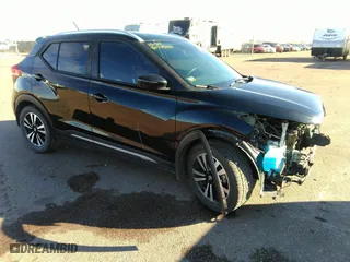 2019 Nissan Kicks S with VIN 3N1CP5CU7KL535128, listed as a IAAI auction lot 40749461 with 50,499 mi miles. Bid and sale history available at carsss.com. Image 1.