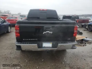 2015 Chevrolet Silverado 1500 LTZ with VIN 3GCUKSEC2FG109798, listed as a Copart auction lot 43343845 with 159,044 mi miles and Salvage Title. Bid and sale history available at carsss.com. Image 6.