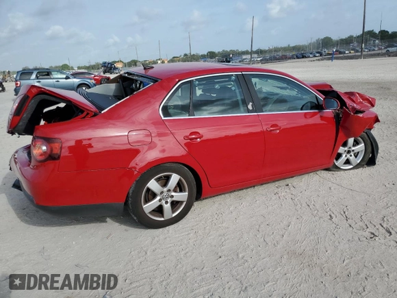 2008 Volkswagen Jetta SE with VIN 3VWRM71K18M193527, listed as a Copart auction lot 61044325 with 126,962 mi miles and Salvage title. Bid and sale history available at DreamBid. Image 3.
