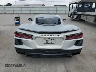 2021 Chevrolet Corvette 2LT with VIN 1G1YB2D46M5122224, listed as a Copart auction lot 64782884 with 48,018 mi miles and Salvage Title. Bid and sale history available at carsss.com. Image 6.