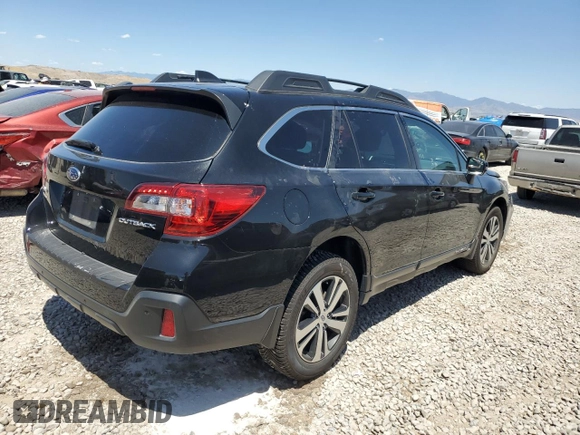 2018 Subaru Outback Limited with VIN 4S4BSANCXJ3393044, listed as a Copart auction lot 61388025 with 66,286 mi miles and Salvage title. Bid and sale history available at DreamBid. Image 3.