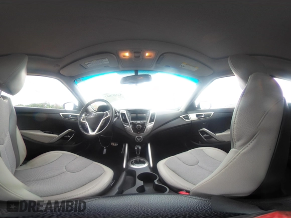 2012 Hyundai Veloster w/Black Int with VIN KMHTC6AD1CU034787, listed as a IAAI auction lot 42607847 with 126,912 mi miles and . Bid and sale history available at DreamBid. Image 19.