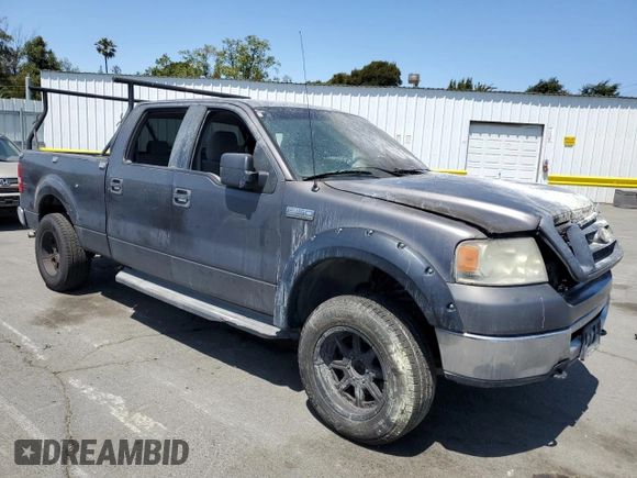 2007 Ford F-150 XLT с VIN 1FTPW14577KC65652, выставлен на аукционе Copart как лот 62427335 с пробегом Не указан миль и Списание • Salvage title. История ставок и продаж доступна на DreamBid. Изображение 4.