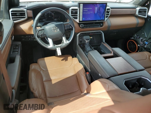 2024 Toyota Tundra 1794 Edition with VIN 5TFMC5DBXRX054928, listed as a Copart auction lot 50576405 with 22,898 mi miles and Salvage title. Bid and sale history available at DreamBid. Image 8.
