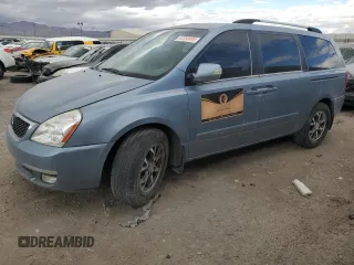 2014 Kia Sedona LX with VIN KNDMG4C78E6538916, listed as a Copart auction lot 42258495 with 145,260 mi miles and Salvage Title. Bid and sale history available at carsss.com. Image 1.