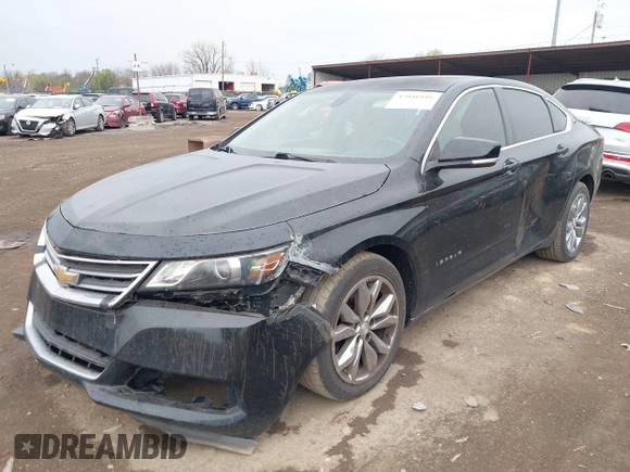 2017 Chevrolet Impala LT with VIN 1G1105S3XHU158948, listed as a IAAI auction lot 42036010 with 121,996 mi miles and . Bid and sale history available at DreamBid. Image 2.