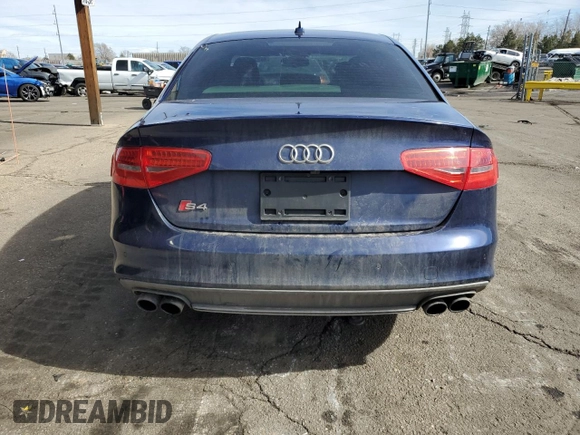 2013 Audi S4 Premium Plus with VIN WAUBGAFL4DA175859, listed as a Copart auction lot 46538595 with 90,920 mi miles and Salvage Title. Bid and sale history available at carsss.com. Image 6.