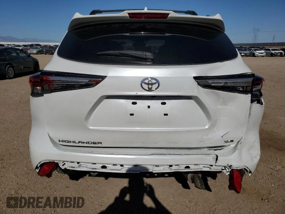 2023 Toyota Highlander L z VIN 5TDKDRAH9PS041904, wystawiony jako Copart lot #57425145 z przebiegiem 30 953 mil mil oraz Szkoda całkowita • Salvage title. Historia ofert i sprzedaży dostępna na DreamBid. Obrazek 6.