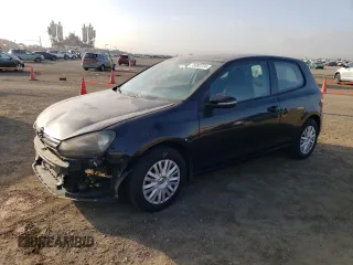 2010 Volkswagen Golf with VIN WVWAA7AJ5AW220959, listed as a Copart auction lot 75882224 with 119,463 mi miles and Salvage title. Bid and sale history available at DreamBid. Image 1.
