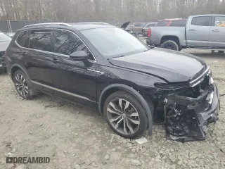 2020 Volkswagen Tiguan SEL Premium R-Line with VIN 3VV4B7AX3LM064598, listed as a Copart auction lot 81457484 with 0 mi miles and Salvage Title. Bid and sale history available at carsss.com. Image 4.