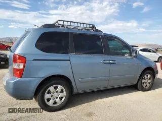 2008 Kia Sedona with VIN KNDMB133686267031, listed as a Copart auction lot 69464784 with 160,358 mi miles and Salvage Title. Bid and sale history available at carsss.com. Image 3.