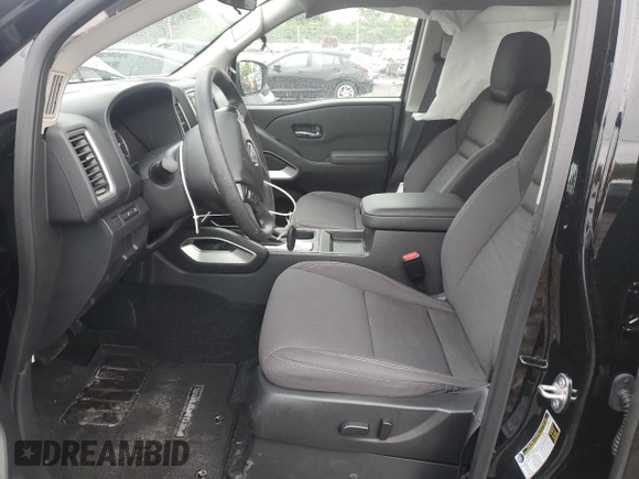 2024 Nissan Frontier SV with VIN 1N6ED1EJ0RN667374, listed as a Copart auction lot 58184865 with 9,546 mi miles and Clean title. Bid and sale history available at DreamBid. Image 7.