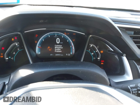 2020 Honda Civic EX-L with VIN 19XFC1F79LE015183, listed as a IAAI auction lot 41418080 with 45,921 mi miles and . Bid and sale history available at DreamBid. Image 7.
