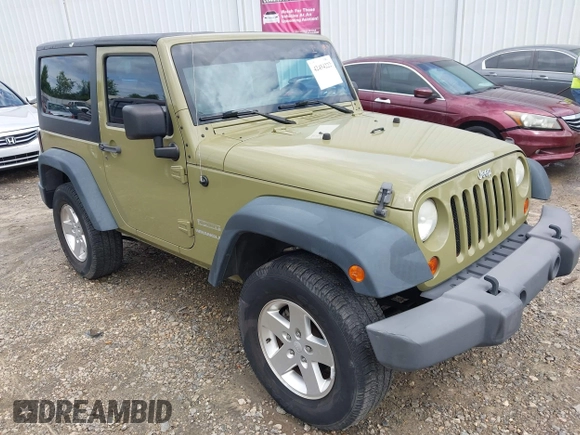 2013 Jeep Wrangler Sport z VIN 1C4AJWAG8DL535534, wystawiony jako IAAI lot #42454222 z przebiegiem 120 355 mil mil oraz . Historia ofert i sprzedaży dostępna na DreamBid. Obrazek 1.