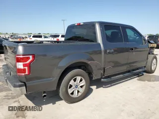 2018 Ford F-150 XL with VIN 1FTEW1CBXJKF52554, listed as a Copart auction lot 52690315 with 141,966 mi miles and Salvage Title. Bid and sale history available at carsss.com. Image 3.