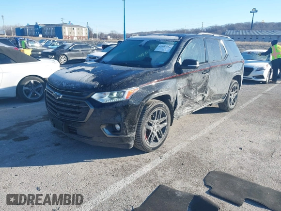 2020 Chevrolet Traverse Premier with VIN 1GNERKKW4LJ139644, listed as a IAAI auction lot 41402654 with 101,341 mi miles and . Bid and sale history available at DreamBid. Image 17.