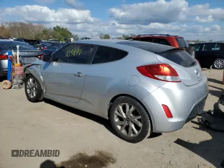 2017 Hyundai Veloster with VIN KMHTC6AD8HU305805, listed as a Copart auction lot 39634893 with 109,899 mi miles. Bid and sale history available at carsss.com. Image 2.