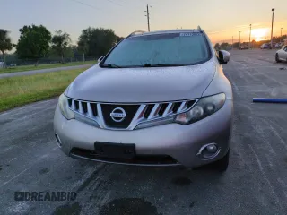 2009 Nissan Murano SL with VIN JN8AZ18U09W103215, listed as a Copart auction lot 74713684 with 0 mi miles and Salvage Title. Bid and sale history available at carsss.com. Image 5.